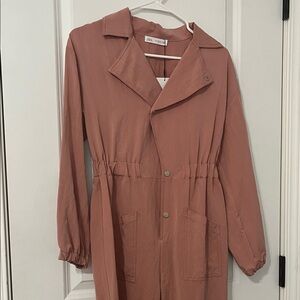 Zara Kids One Piece in Dusty Rose